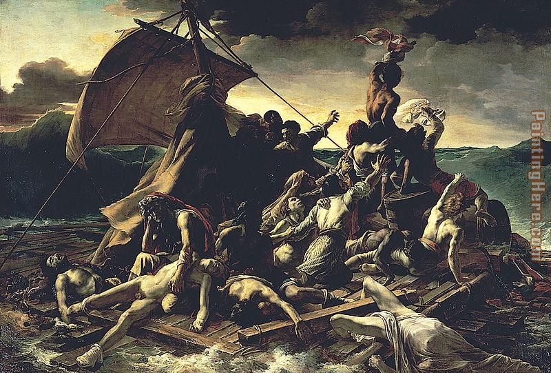 Unknown Artist The Raft of the Medusa by Theodore Gericault